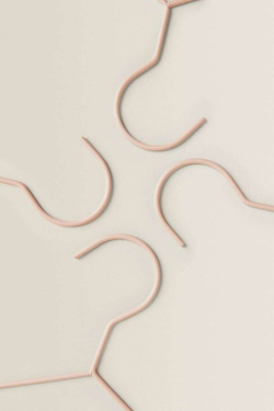 ZARA HOME ДЕТСКАЯ ВЕШАЛКА (НАБОР ИЗ 6 ШТ.) РОЗОВЫЙ