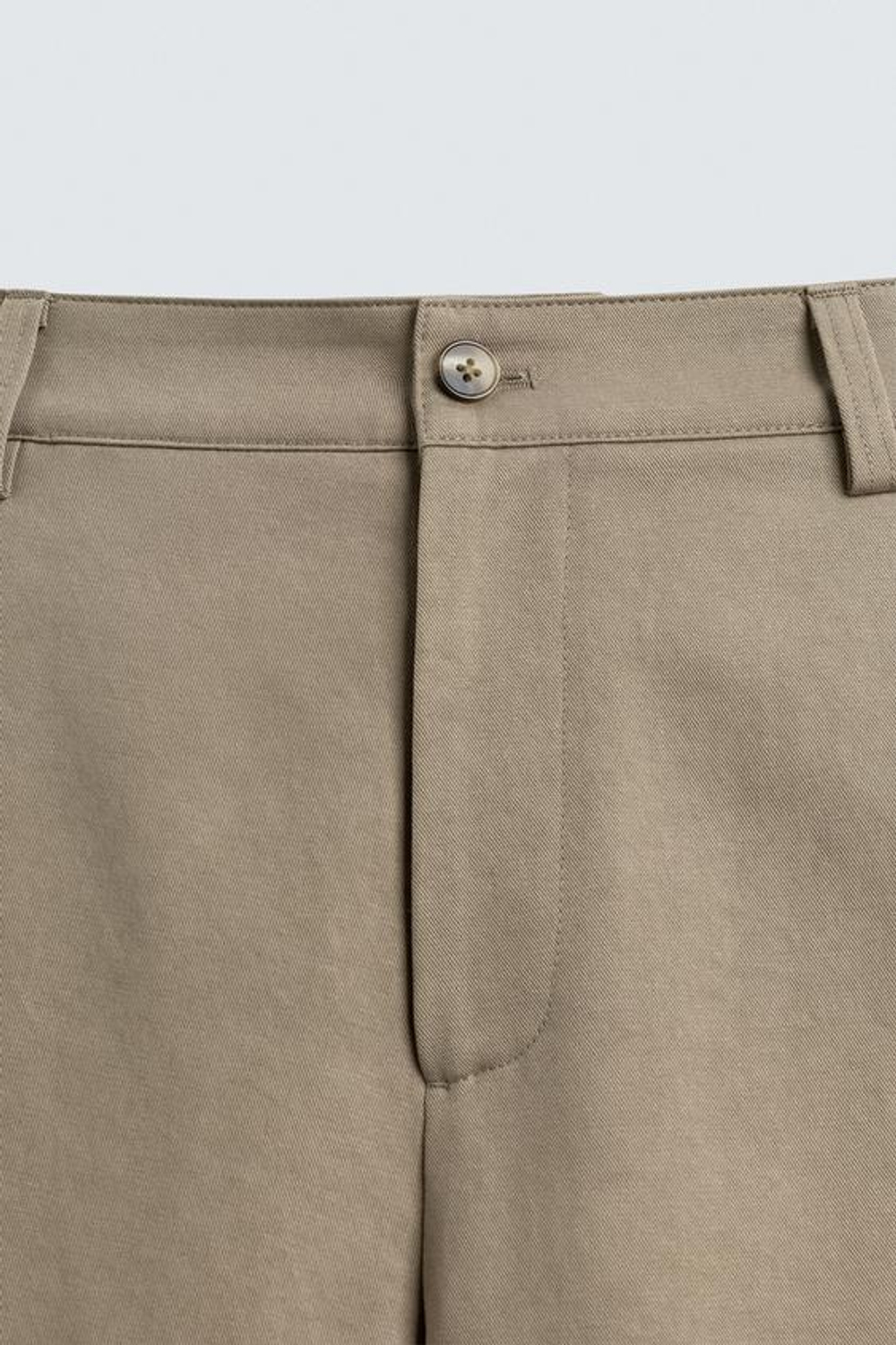 ZARA БРЮКИ RELAXED FIT С РЕГУЛИРУЕМЫМ НИЗОМ, РЫЖЕВАТО-КОРИЧНЕВЫЙ