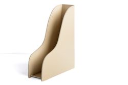 Лоток А4 вертикальный из кожи цвет СЛОНОВАЯ КОСТЬ