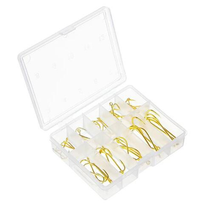 Набор крючков Желтые ( набор 10 шт)