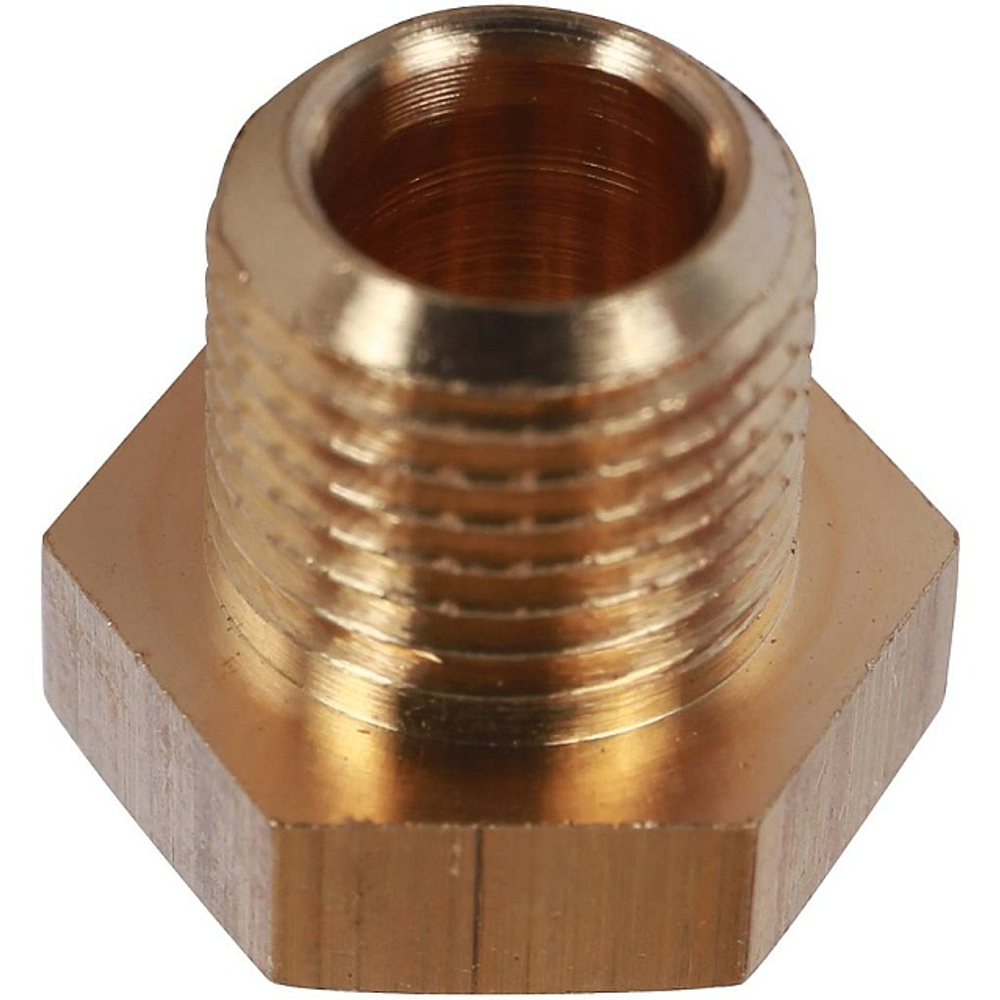 Заглушка с наружной резьбой STOUT SFT 0024 - 1/8" (для стальных труб, латунь без покрытия)