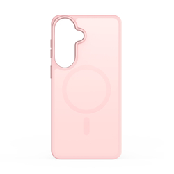 Чехол светло-розового цвета с MagSafe для Samsung Galaxy S26, серия Yind Series от Dux Ducis