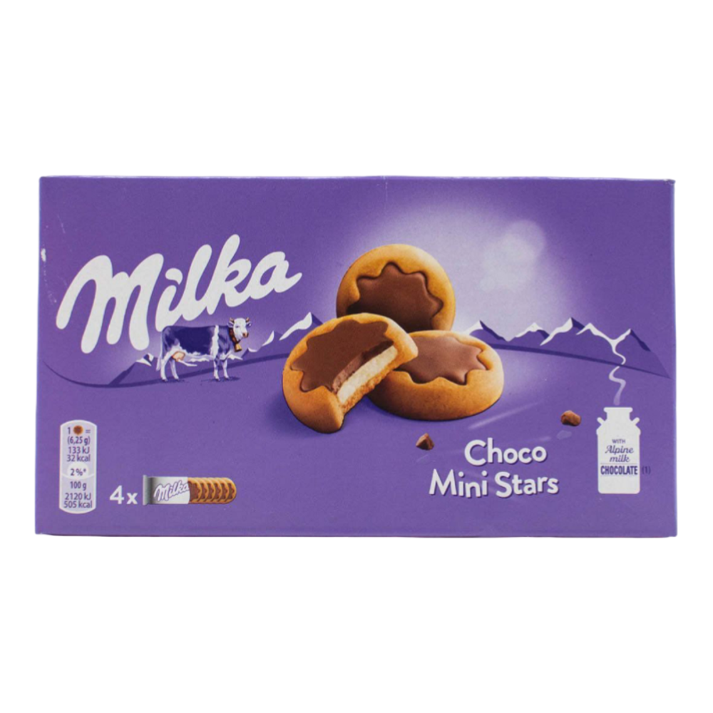 Печенье "MILKA" Чоко Минис 150г