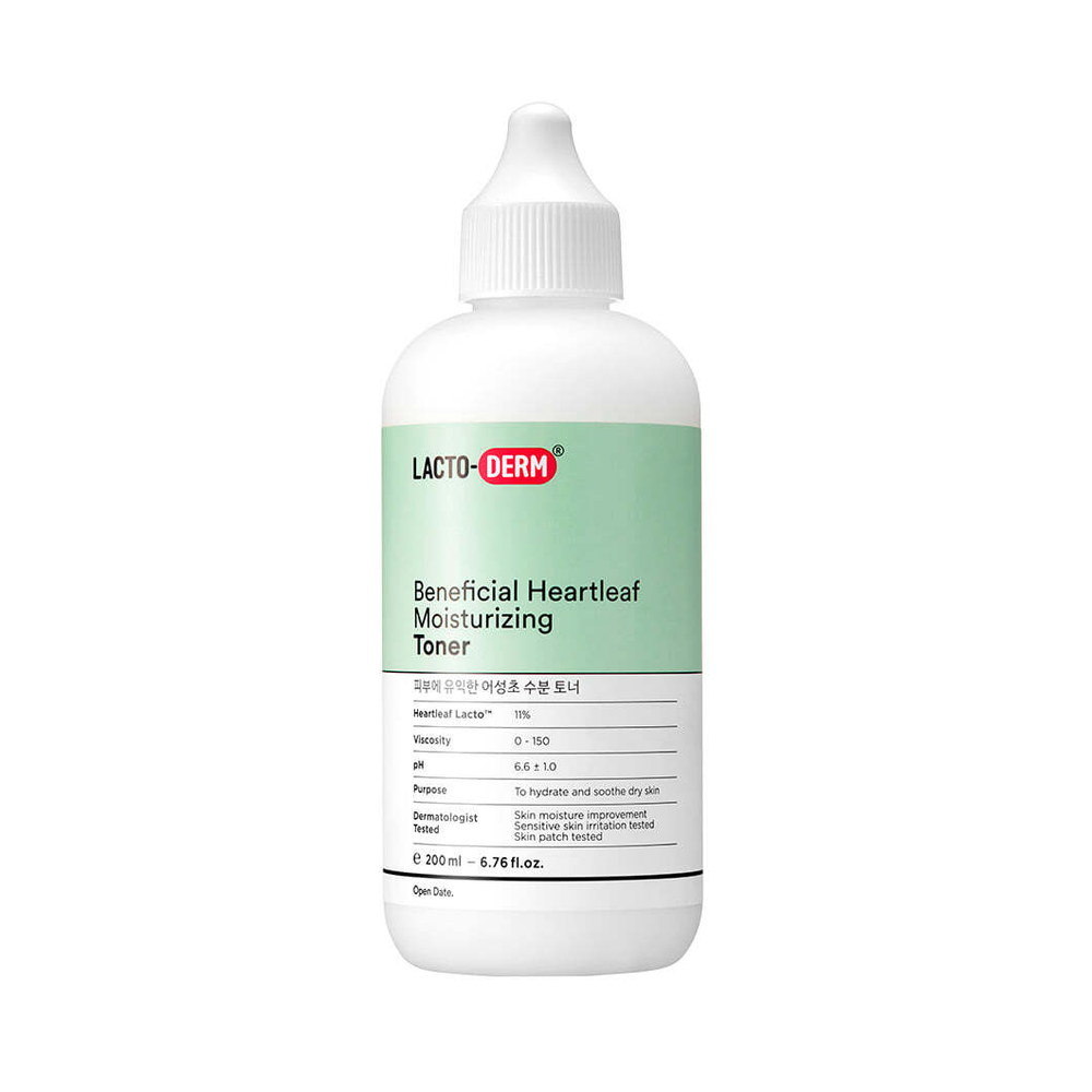 CKD lactoderm beneficial heartleaf moisturizing toner 200мл.