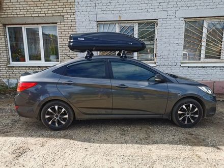 Автобокс Way-box Lainer 460 на Hyundai Solaris седан