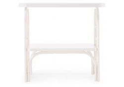 Прикроватная тумба Клео 2 белая / белая