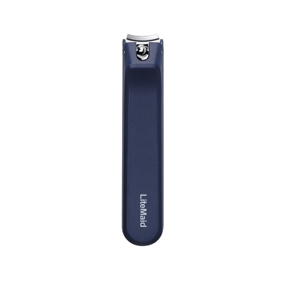 Кусачки для ногтей Litemaid Nextool из нержавеющей стали с крышкой против брызг, голубые