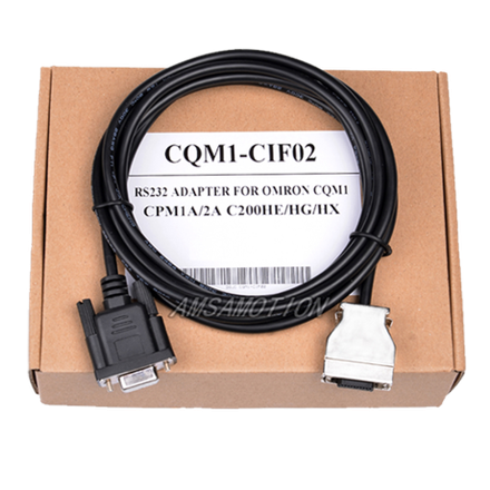 Кабель CQM1-CIF02 для программирования ПЛК Omron CPM1A/2A, C200HE/HG/HX