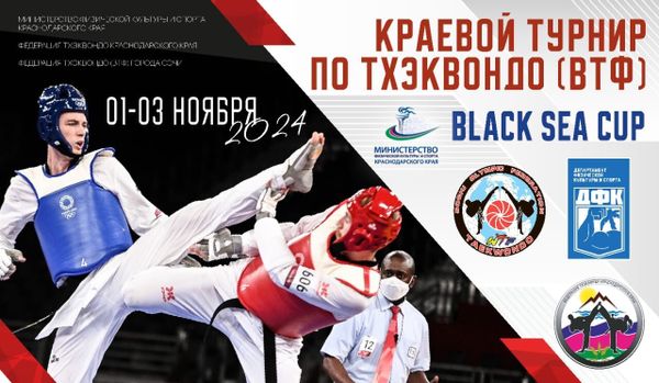 Краевой турнир по тхэквондо «BLACK SEA CUP 2024»
