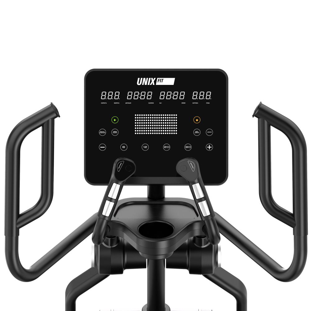 Эллиптический тренажер генераторный UNIX Fit E-1600 (LED) PRO