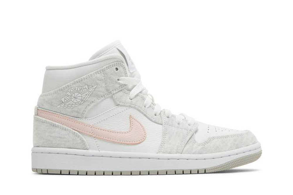 Кроссовки Jordan Air Jordan 1 Mid Se "Light Iron Ore" (Женская размерная сетка)