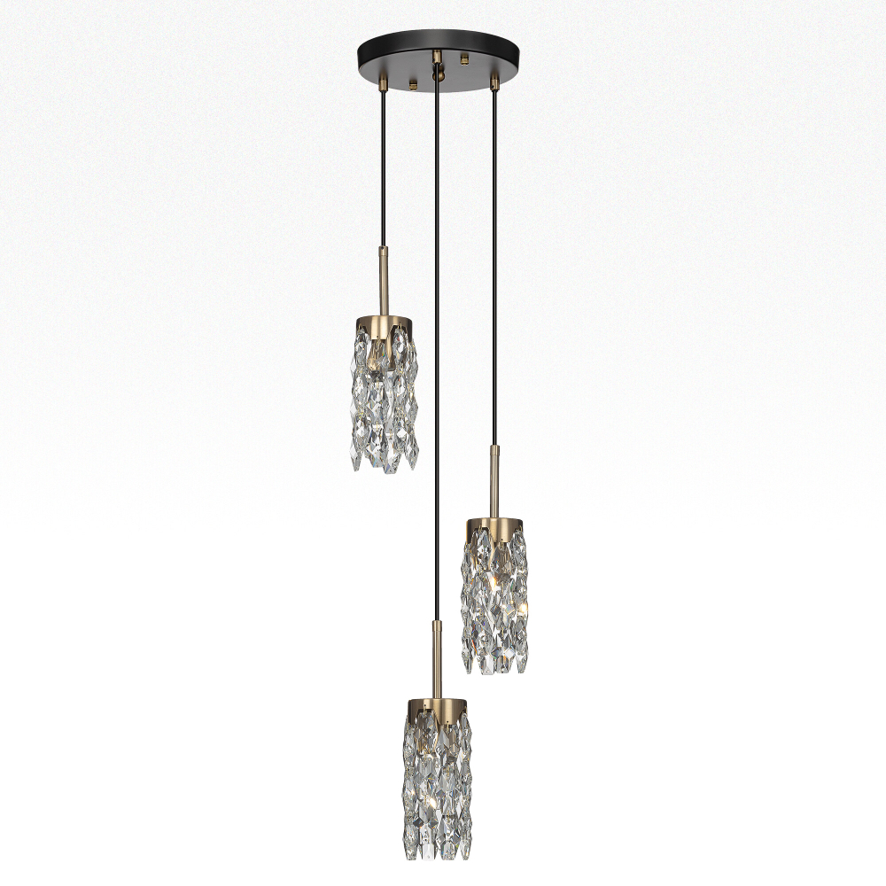 Citilux RONIN CL326013 Подвесной хрустальный светильник