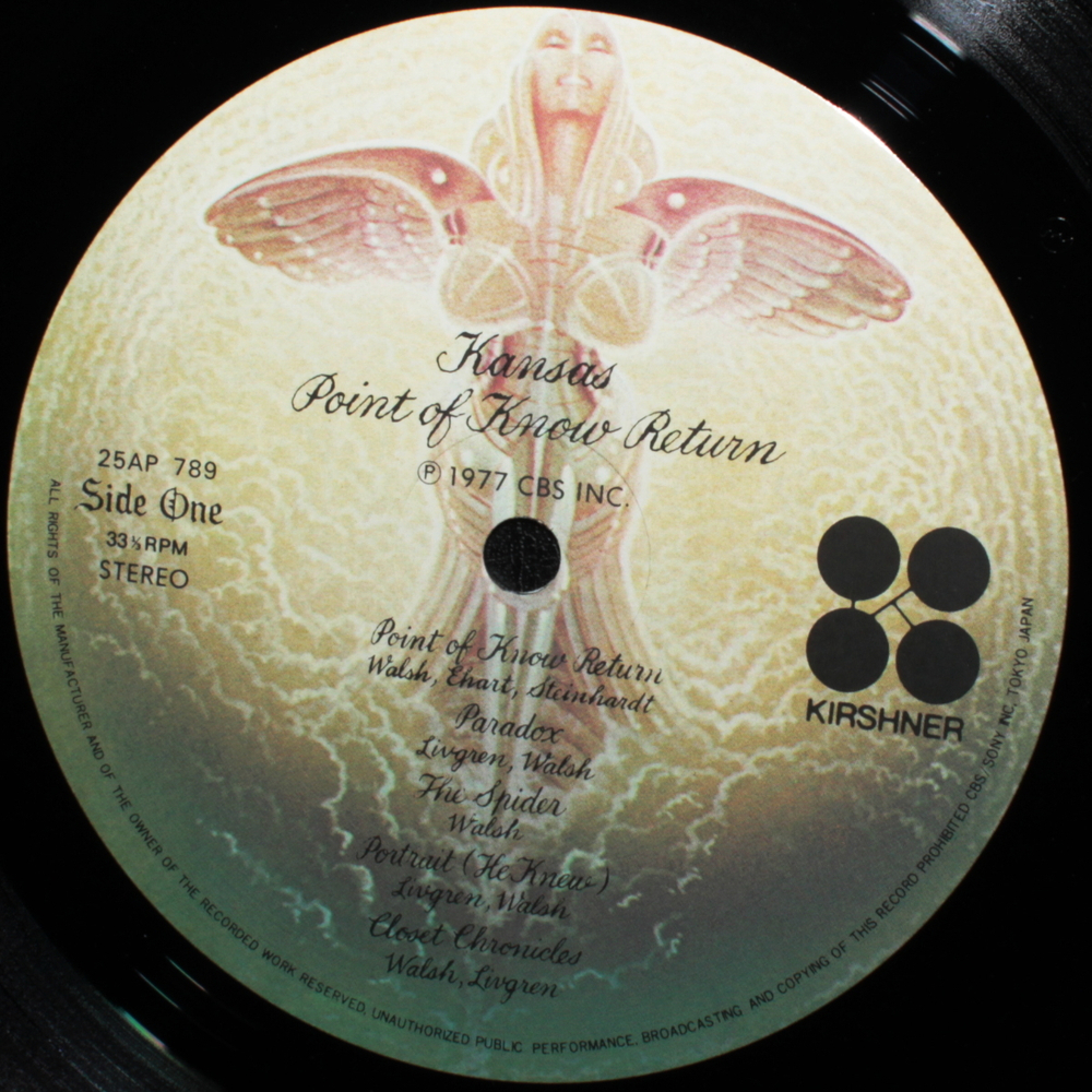 Kansas / Point Of Know Return (LP)