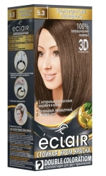 Крем-краска для волос ЕCLAIR 3D 5.3 Золотистый трюфель