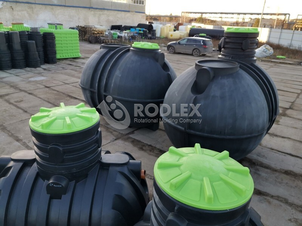 Резервуар для дизельного топлива 15-OIL Родлекс Oil 15000 л. горизонтальный (4900x2400x2500см;642кг;) - арт.559690