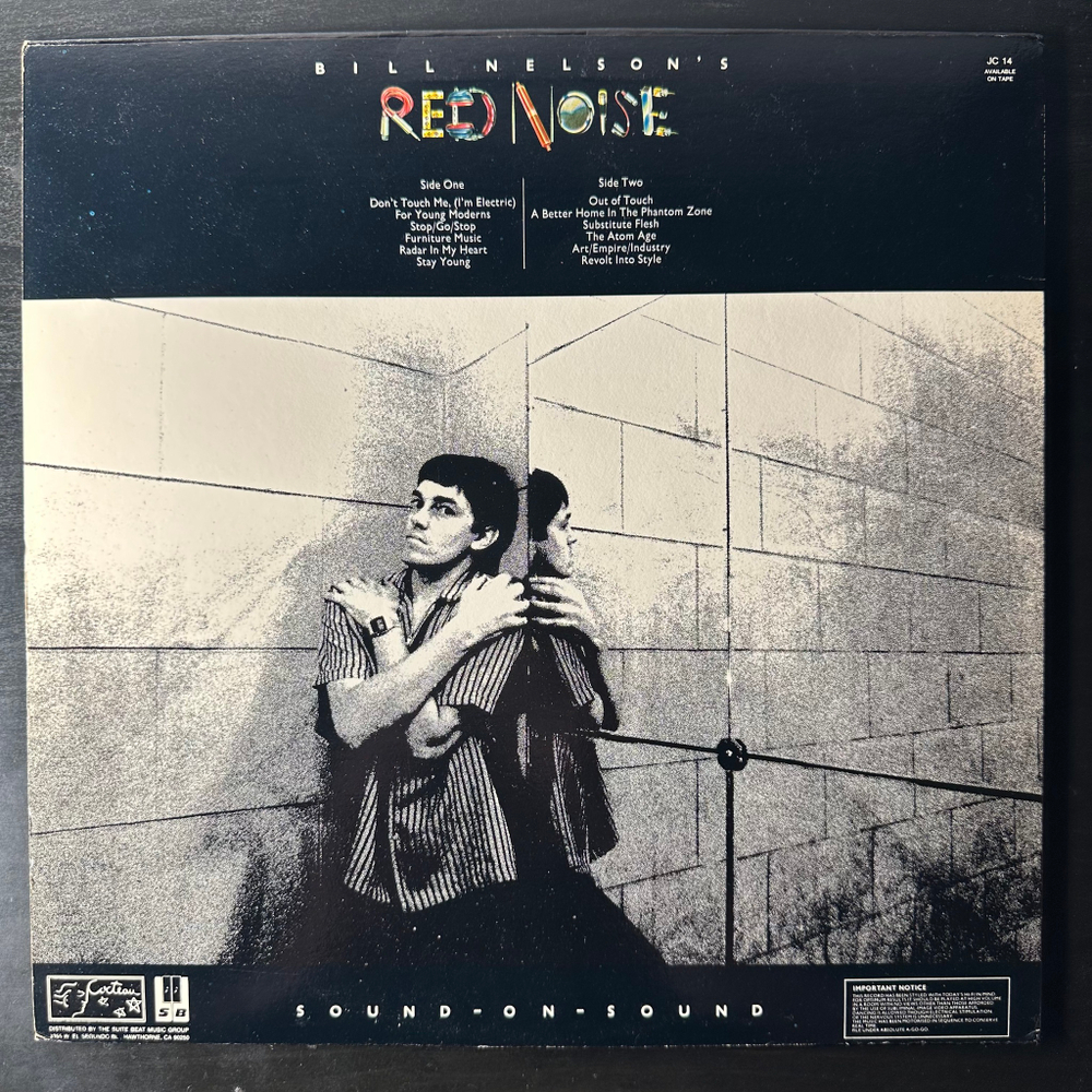 Bill Nelson's Red Noise ‎– Sound On Sound (США 1986г.)