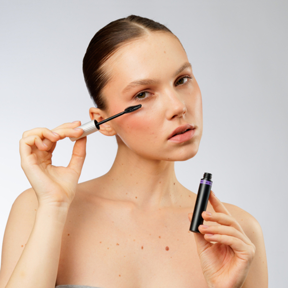 MAD ONE Тушь для ресниц двусторонняя (черная) – Double-ended mascara, 9мл