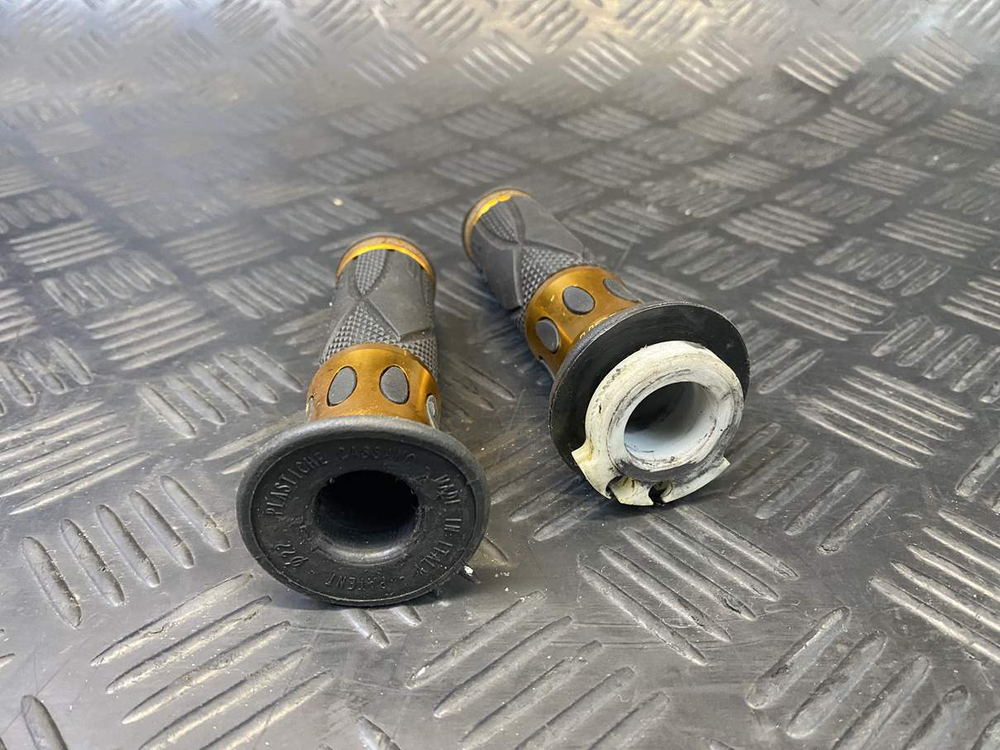 Ручка газа с грипсами 22мм