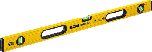 STAYER LEADER 800 мм уровень строительный фрезерованный