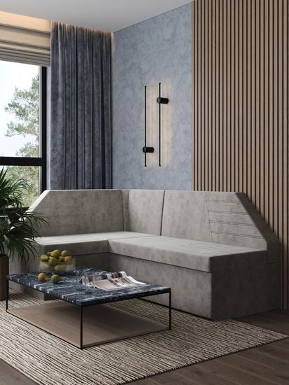 Замша Federica Pebble