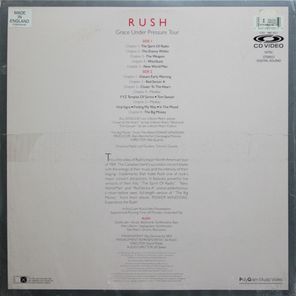 Rush / Grace Under Pressure Tour (LD)
