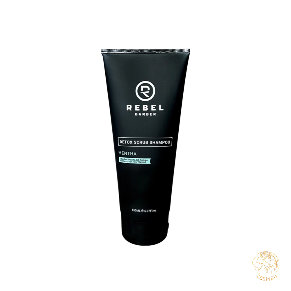 Премиальный шампунь-скраб REBEL BARBER Detox Scrub Shampoo 150 мл