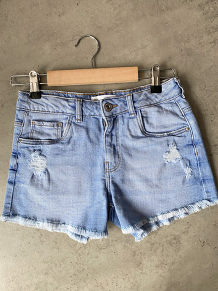 Джинсовые шорты  Zara, 152