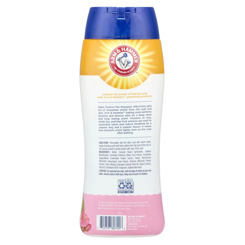 Arm & Hammer, Шампунь для домашних животных с контролем запаха, для собак, со вкусом киви, 591 мл (20 жидк. унц.)