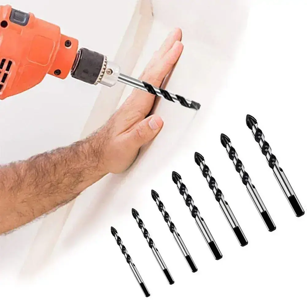 Свёрла по плитке, керамограниту,керамике набор из 7 шт
