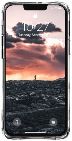 Чехол с поддержкой MAGSAFE Uag Plyo для iPhone 13 Pro Max 6.7" прозрачный (Ice) 113162184343