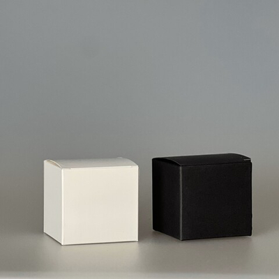 Коробка самосборная белая или черная 6,2х6,5х6,5см