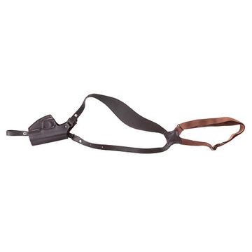 Кобура оперативная к пистолетам Вальтер-СП-66, Гроза, Хорхе кожаная, коричневая (HS-ОК-15br) Helios