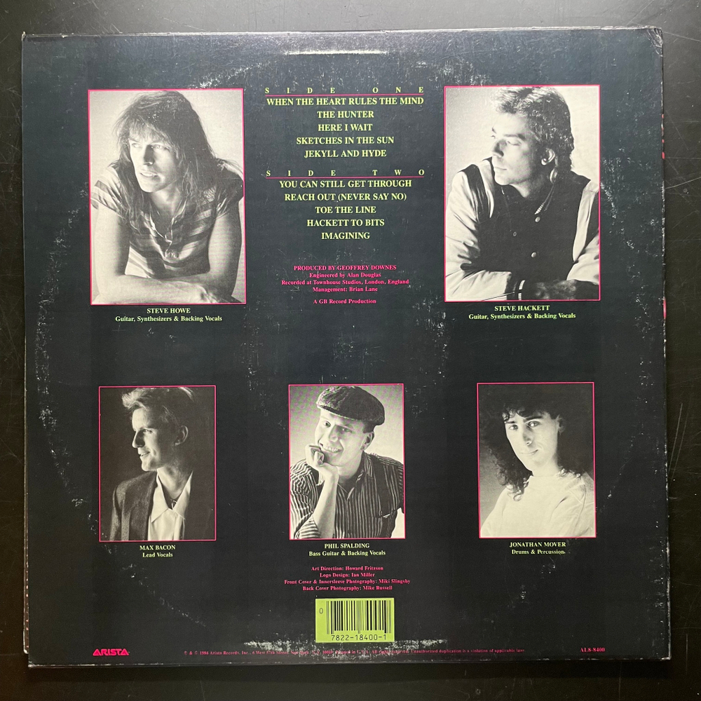 GTR – GTR (США 1986г.)