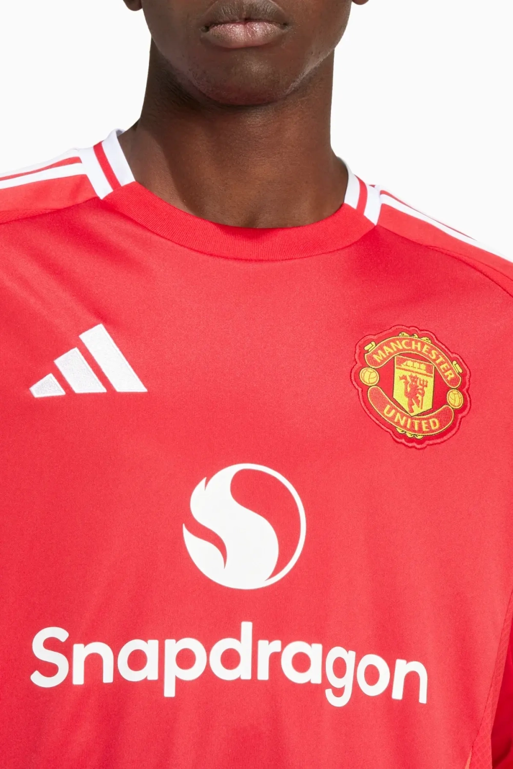 Футболка adidas Manchester United 24/25 Home LS - красный