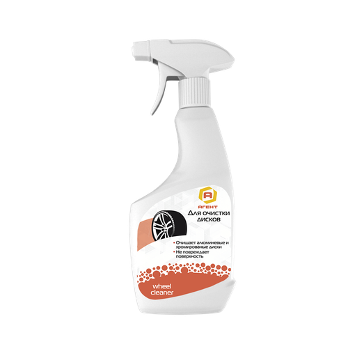 Средство для очистки дисков Агент Е Wheely, 500мл