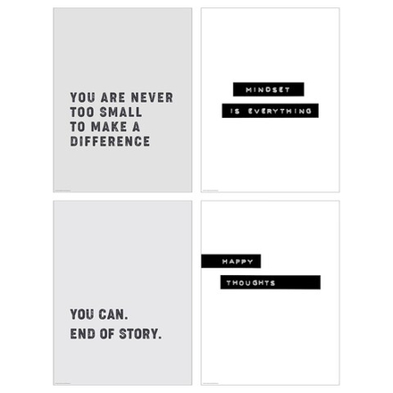 IKEA BILD  (ИКЕА БИЛД)  -  Плакат "Менталитет - это все", 30x40 см.