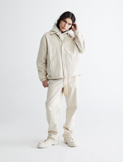 Куртка Calvin Klein Standards Overdyed Linen Denim Coach Alabaster Rinse