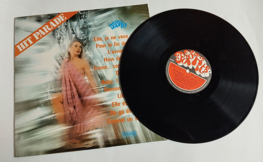 Винтажная виниловая пластинка LP Mario Cavallero, Bobby Powell Hit Parade Pop Hits Vol.2 (France 1972)