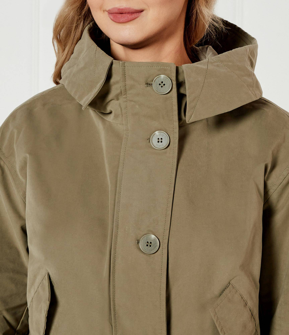 Куртка NORA GUESS - хаки(W5RL13 WGWD2)