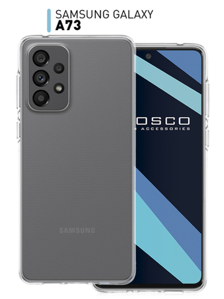 Чехол ROSCO для Samsung Galaxy A73 оптом (арт. SS-A73-TPU-TRANSPARENT)