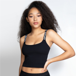 Женский топ черный Opium M-64