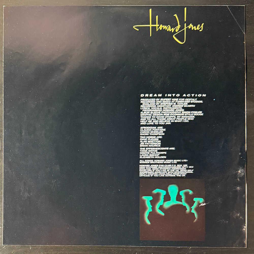 Howard Jones – Dream Into Action (Япония 1985г.)