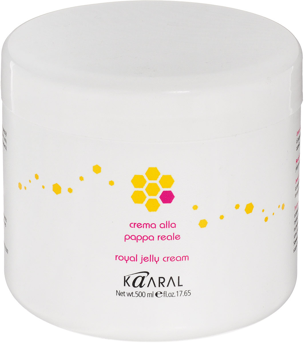 Kaaral Питательная крем-маска для волос с маточным молочком Royal Jelly Cream, 500 мл