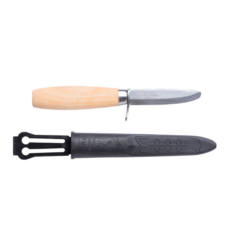 Нож Morakniv Rookie, нержавеющая сталь, деревянная ручка