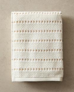 ZARA HOME КУХОННОЕ ПОЛОТЕНЦЕ ИЗ ХЛОПКА, ЭКРЮ