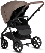 Детская коляска Tutis Leo 3 Plus 3 в 1 с автокреслом Elo Lux EduSky Black 1582203 Brown