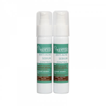 Крем ANTI-ACNE SEBIUM CONTROL от прыщей и воспалений, ТМ VI COSMETIC