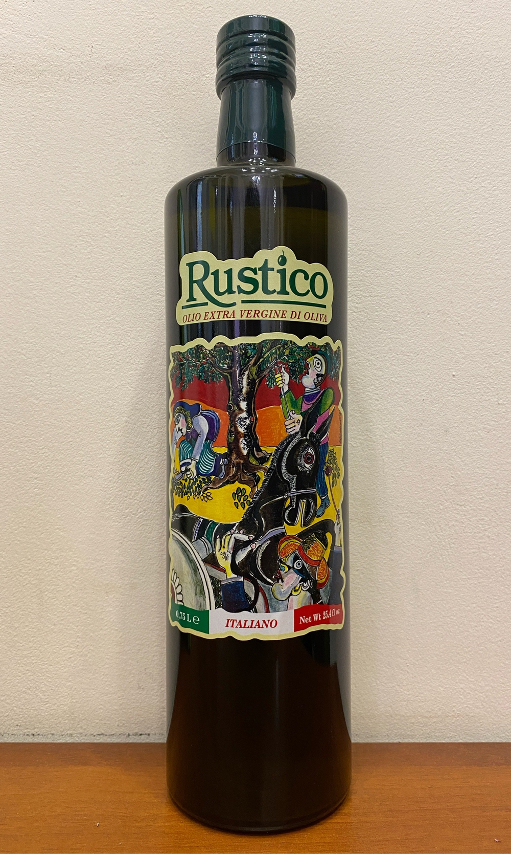 Оливковое масло Carmela di Caro RUSTICO Extra Virgin Non Filtrato, Сицилия, Италия