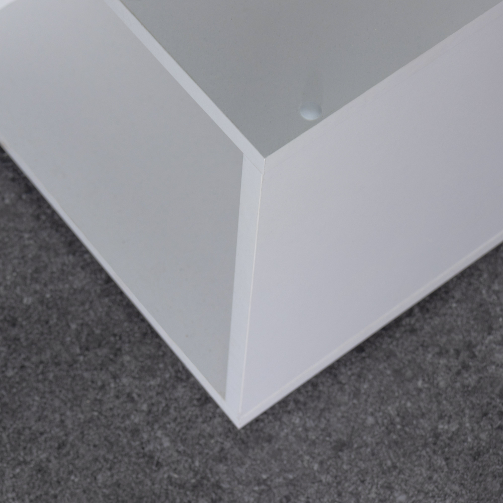 Стеллаж, 60х30х142, Дален , деревянный напольный для игрушек и для книг, белый, Dipriz