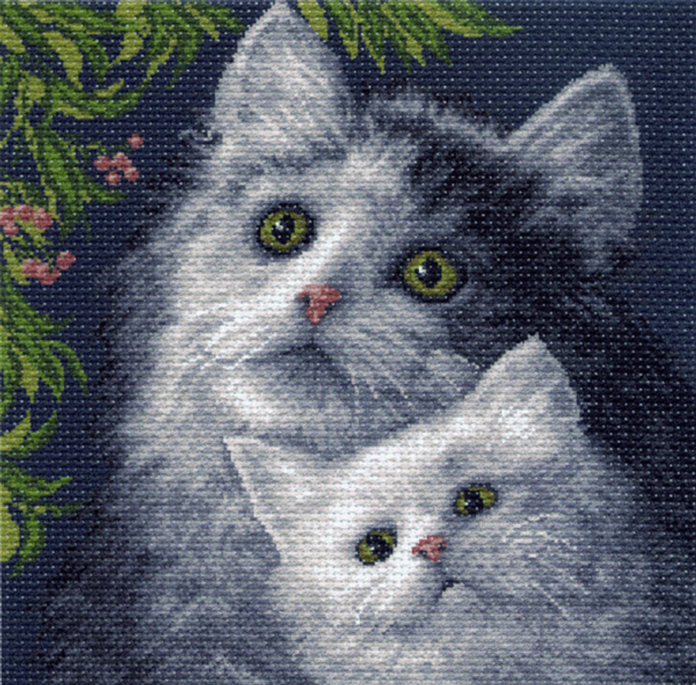"Котята"-0971 канва с рисунком
